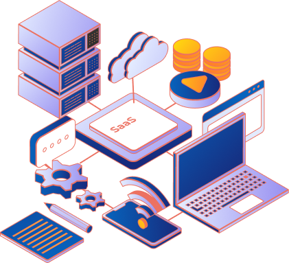 SaaS Development illustration